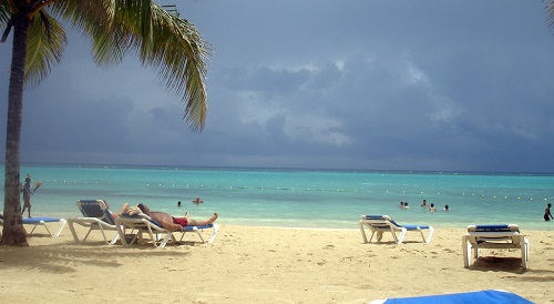 Jamaicai tengerpart