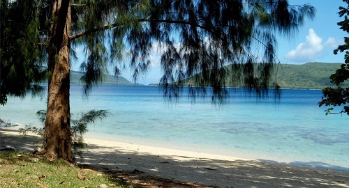 Vanuatui tájkép