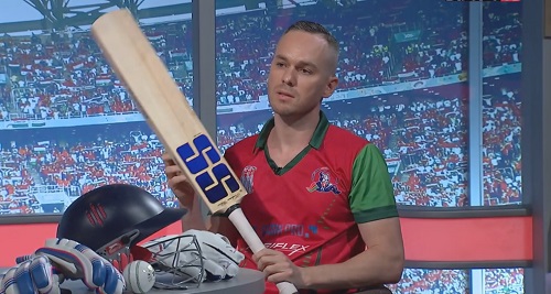 Nagy Gábor a Sport TV stúdiójában
