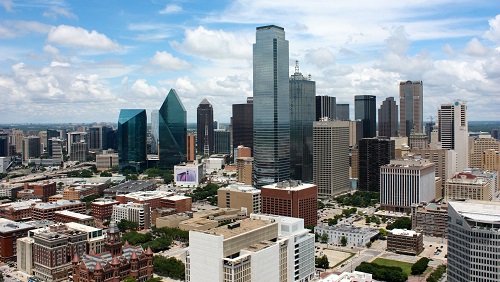 Dallas látképe