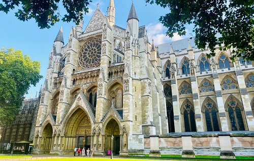 A westminsteri apátság Londonban