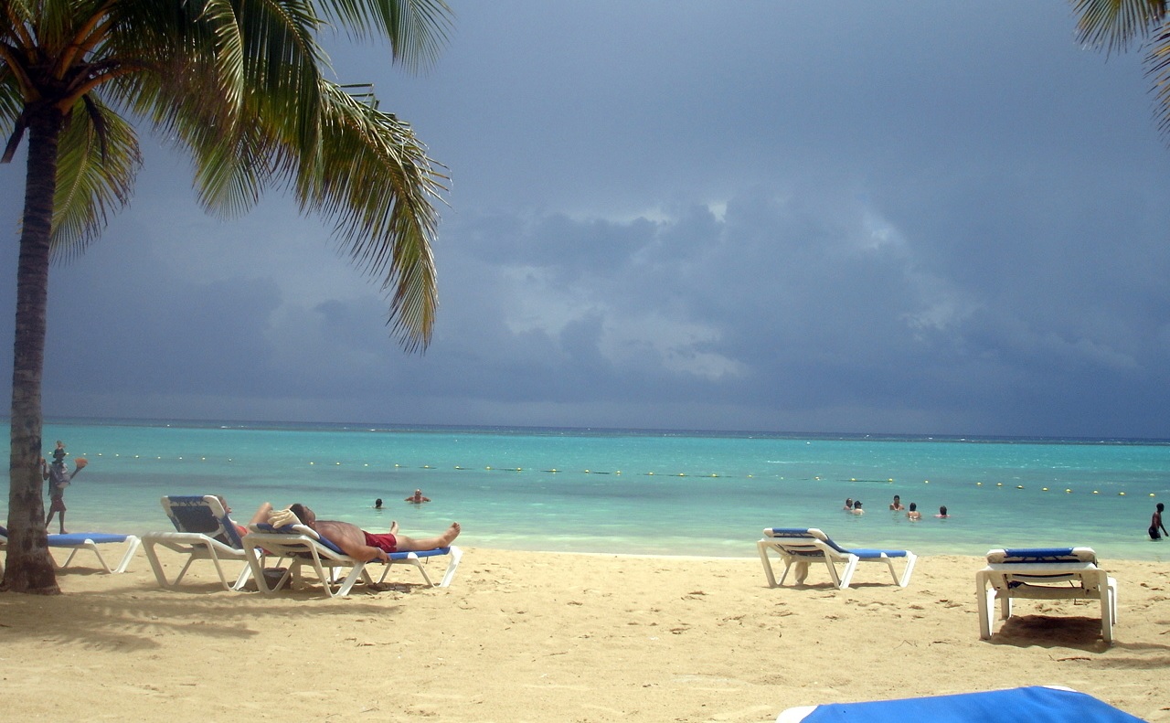 Jamaicai tengerpart (illusztráció)