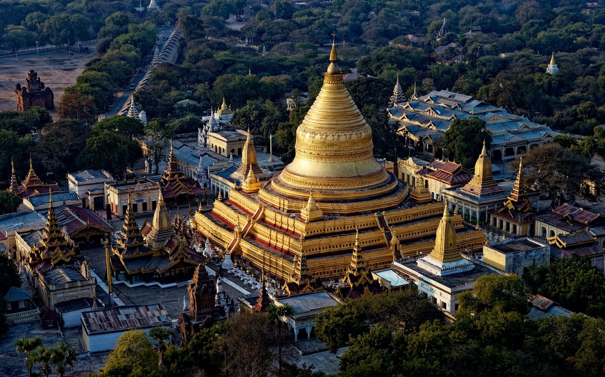 A bagani templomegyüttes, Mianmar egyik legnagyobb nevezetessége (illusztráció)