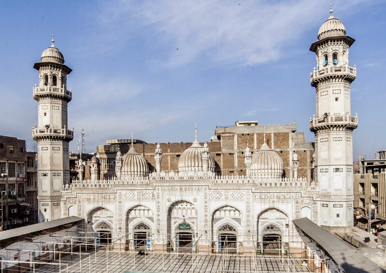 Az 1600-as években épült Mahábat Hán-mecset Pesavarban