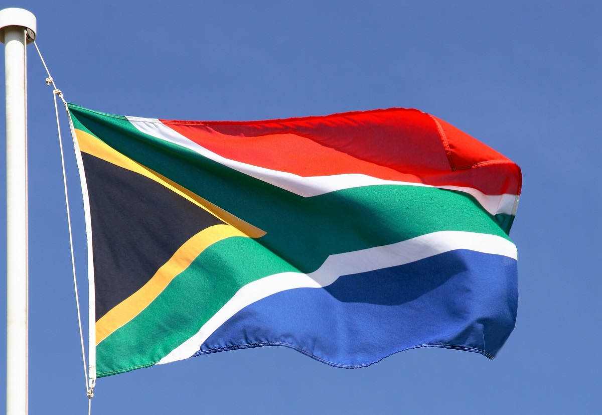 Dél-Afrika zászlaja (illusztráció)
