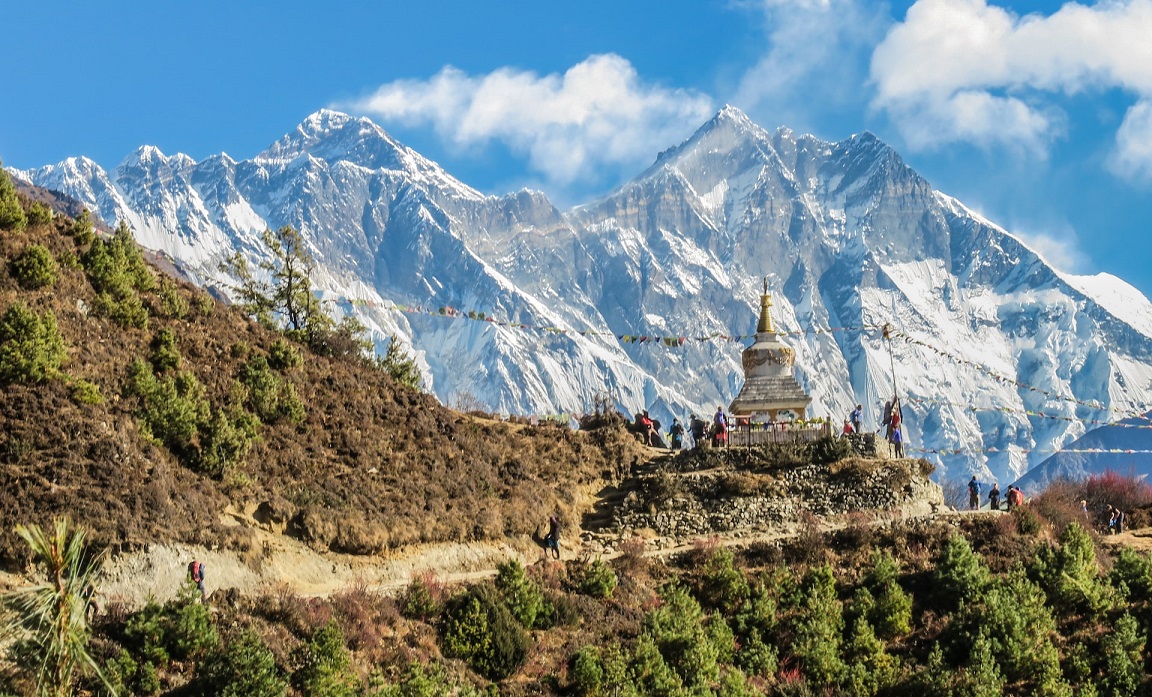Nepáli táj (illusztráció)