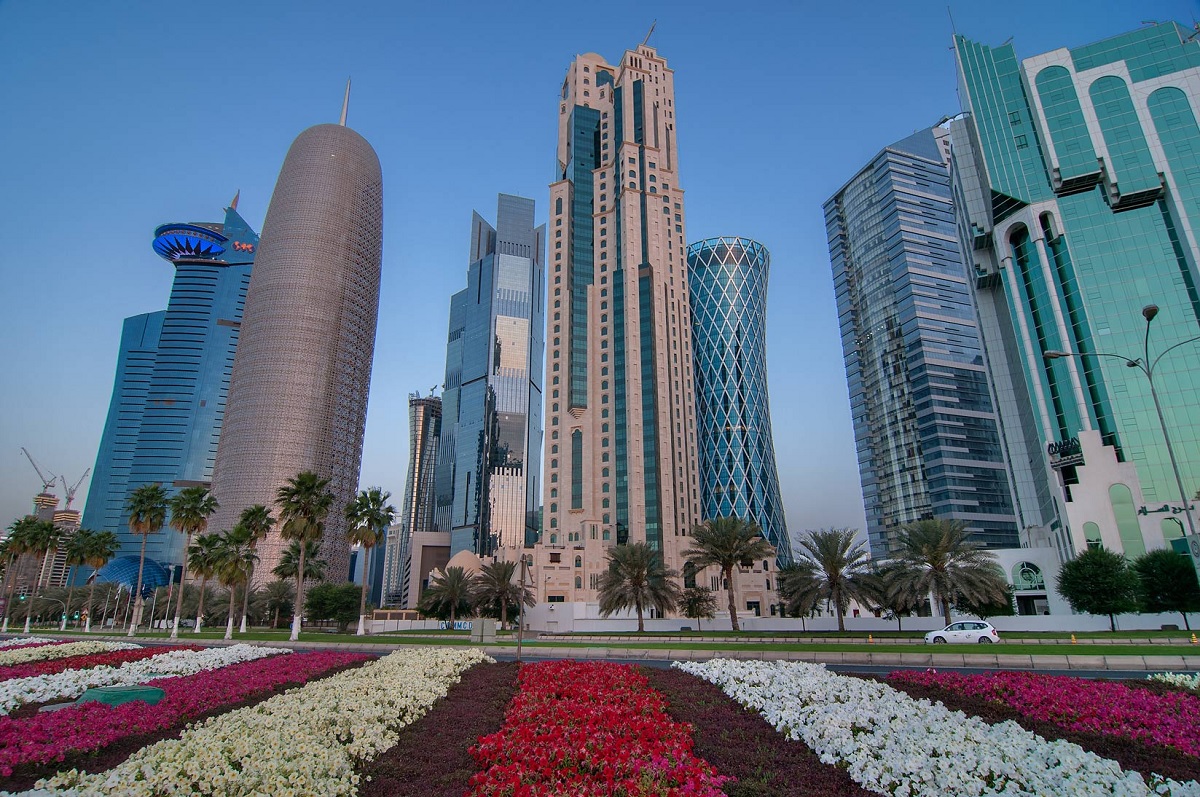 Doha látképe