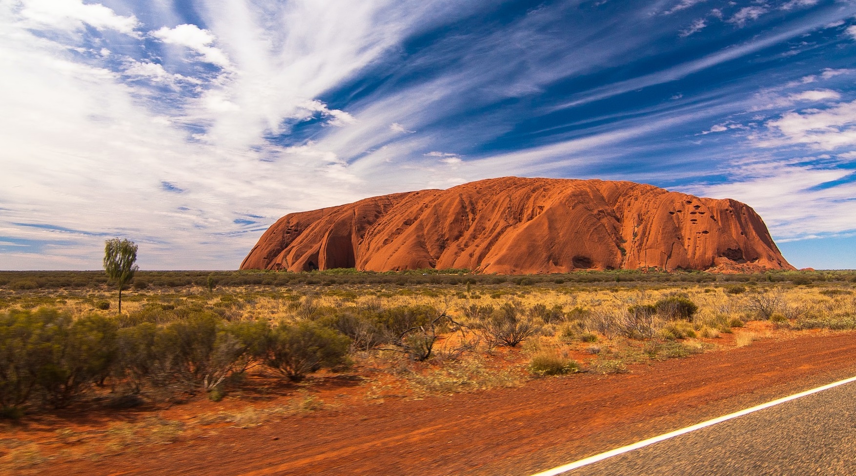 Az Uluru (vagy Ayers-szikla), Ausztrália egyik jelképe (illusztráció)