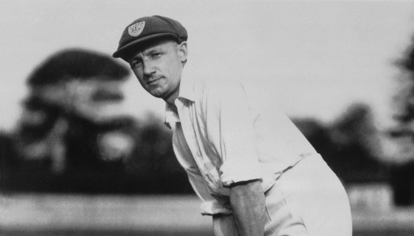 Don Bradman egy buggyos zöld sapkában (illusztráció) Don Bradman egy buggyos zöld sapkában (illusztráció)