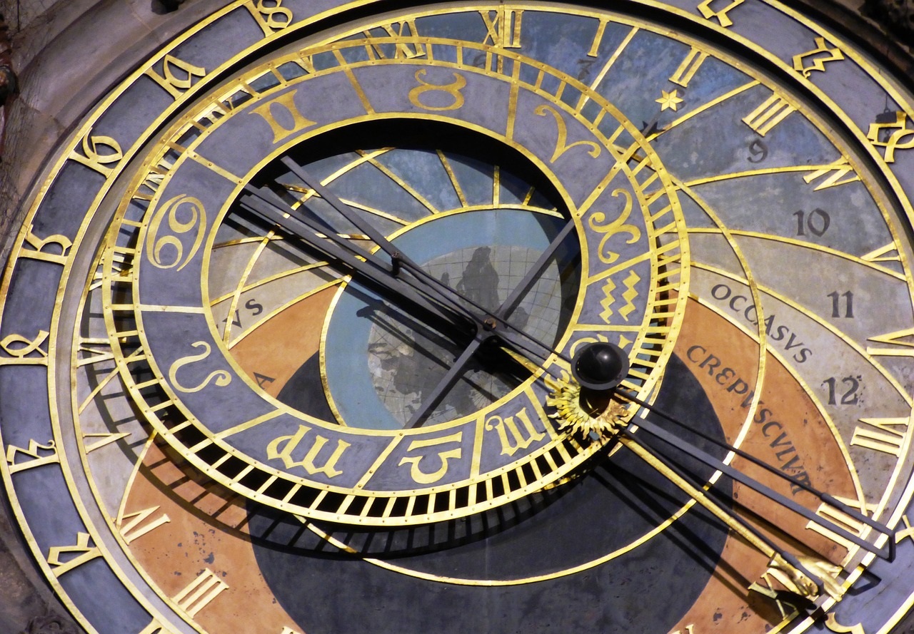 Az Orloj óra, Prága egyik jelképe (illusztráció)