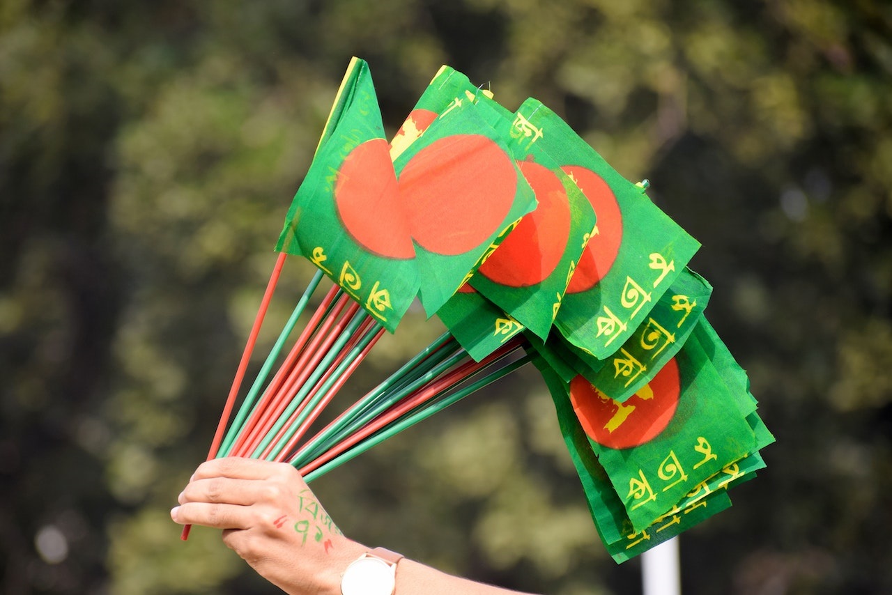 Bangladesi zászlócskák (illusztráció) Bangladesi zászlócskák (illusztráció)