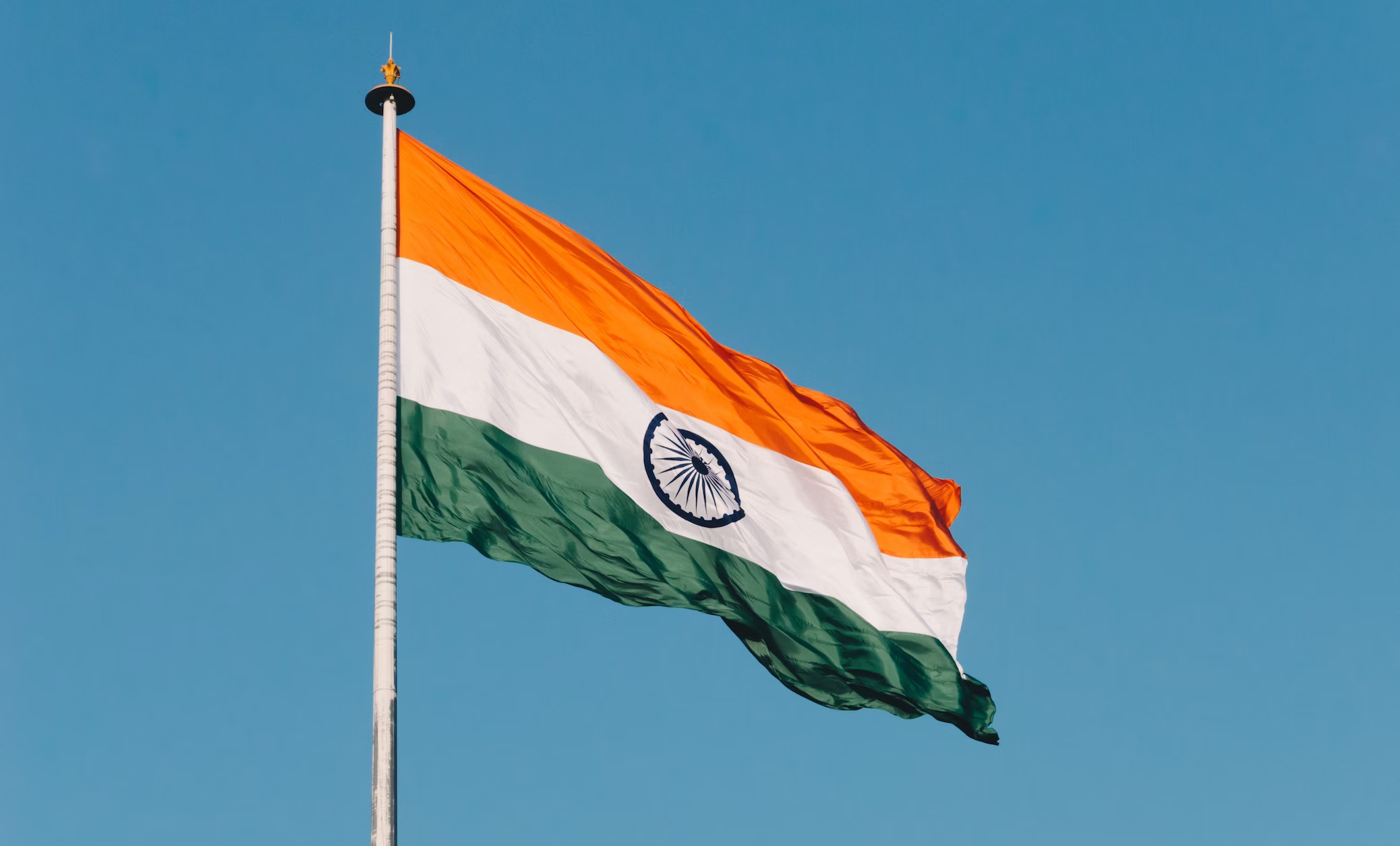 India zászlaja (illusztráció)
