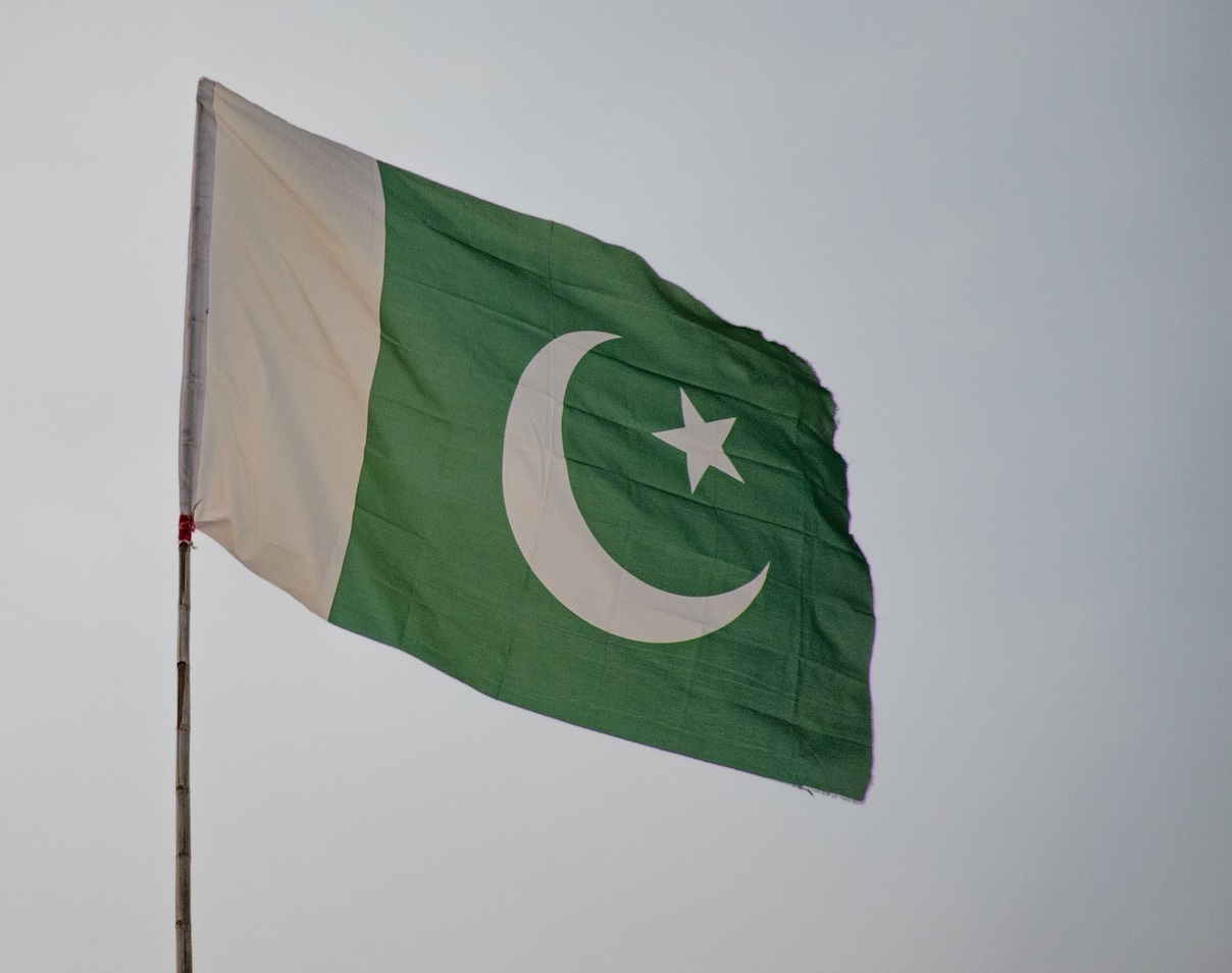 Pakisztáni zászló (illusztráció)